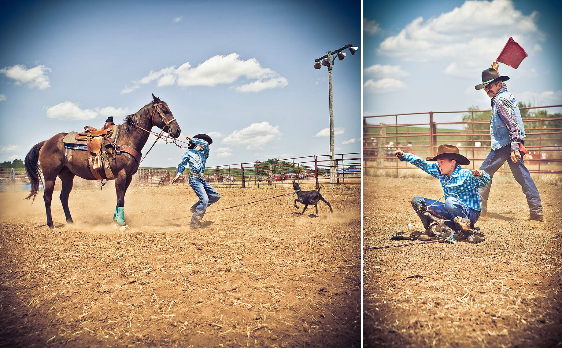  John Sibilski Photography | Trade show photography Chicago LITTLE BRITCHES RODEO tiedup